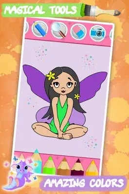 Game screenshot Best coloring book - Princess apk