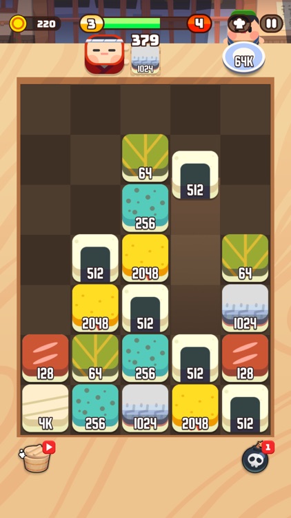 Sushi Drop : Merge Puzzle screenshot-4