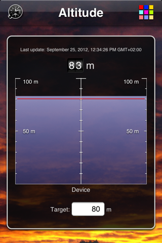 Altitude App - náhled