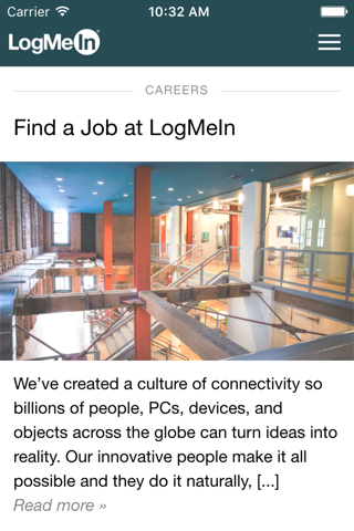 LogMeIn InSite - náhled