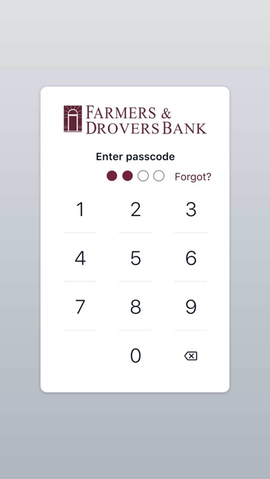 How to cancel & delete Farmers & Drovers Bank Mobile from iphone & ipad 1