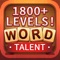 Word Talent: Cross & Connect is the best classic word puzzle game for FREE