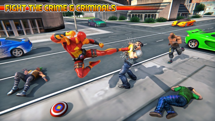 Spider Rope Hero Venom Games screenshot-4