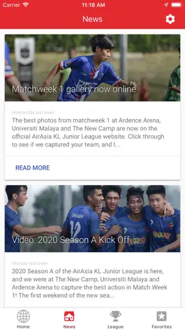 Game screenshot AirAsia KL Junior League apk