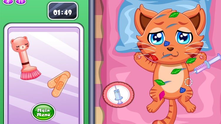 Pet Doctor Animals Caring Game screenshot-3