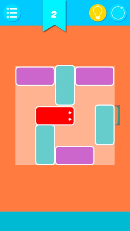 Sliding block puzzle game