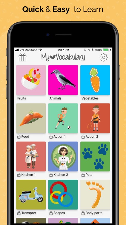 Vocabulary builder: Vocab Word