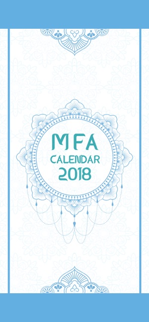 MFA CALENDAR