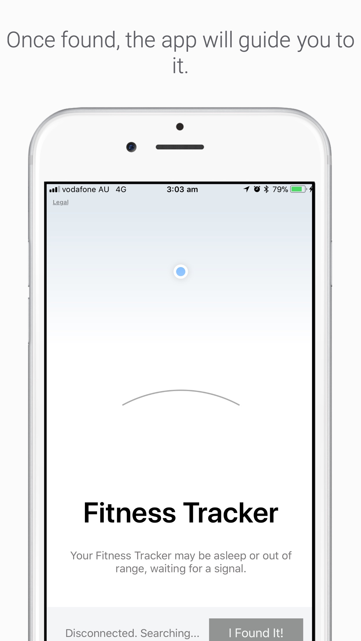 Screenshot do app Bluetooth Finder
