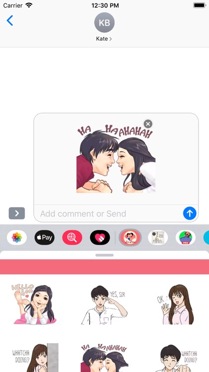 Romantic and Love Stickers