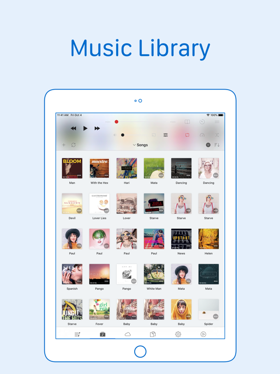 GoPlayer: cloud music player screenshot 4