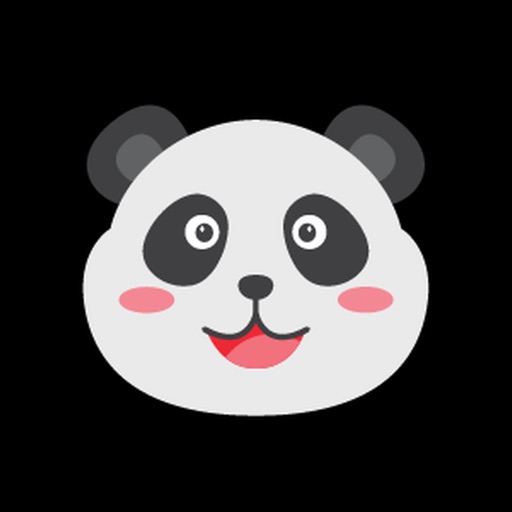 White Panda Active Sticker icon