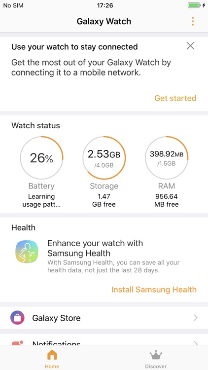 Samsung Galaxy Watch (Gear S)