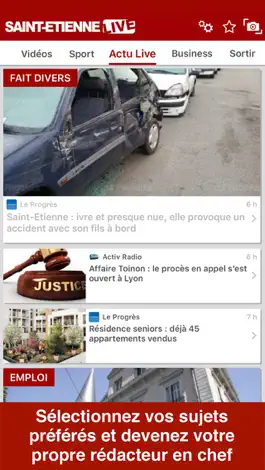 Game screenshot Saint-Etienne Live apk