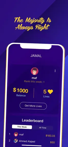 Game screenshot Jamal Live apk