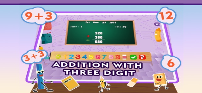 Learn Math Addition Quiz Games(圖3)-速報App