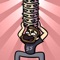 Make your way to the top with the ever-increasing tower of tambourines