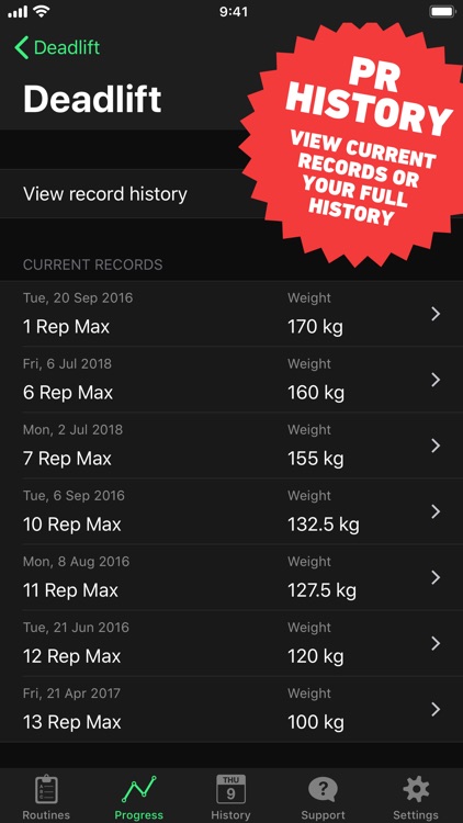 HeavySet - Gym Log Workout screenshot-6