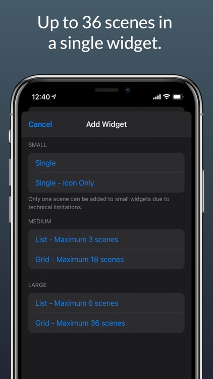 HomeWidget for HomeKit screenshot-4