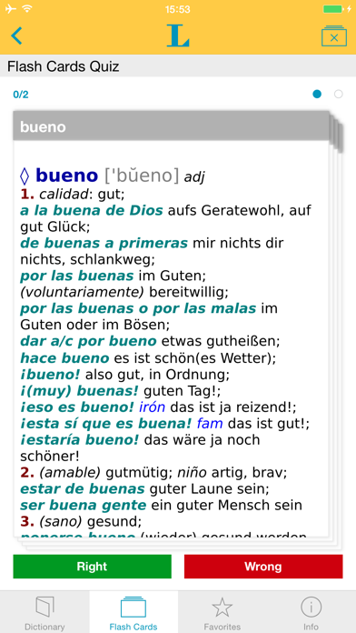 How to cancel & delete Big German Spanish Dictionary from iphone & ipad 3