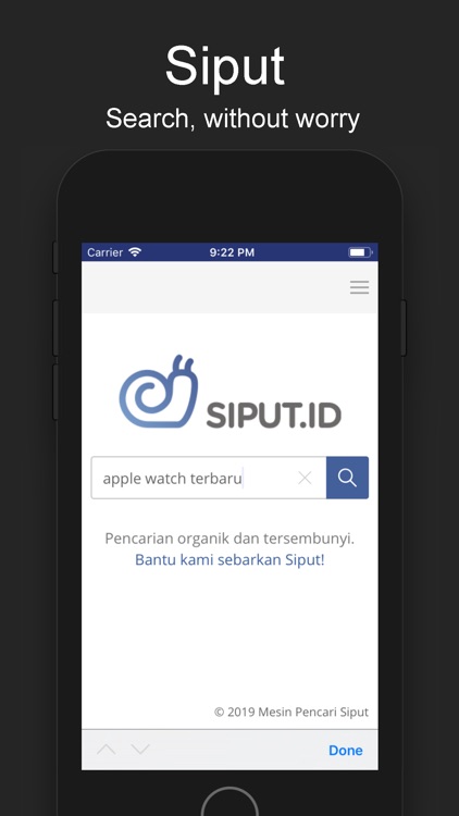 Siput - Pencarian Tersembunyi