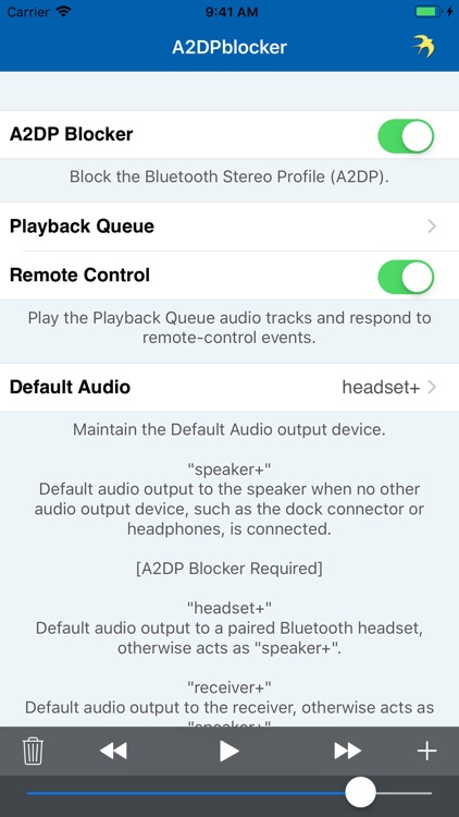 A2DPblocker - Bluetooth Mono