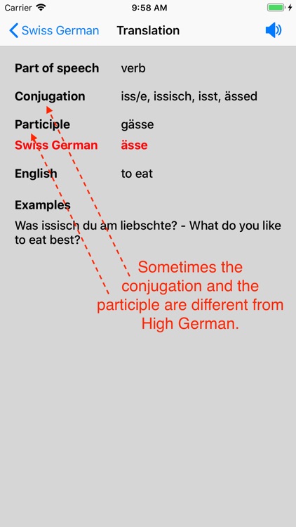 Swiss German Dictionary screenshot-3