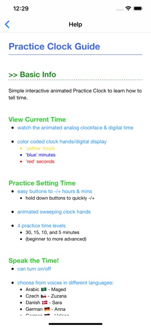 Practice Clock - Speak Time!(圖4)-速報App