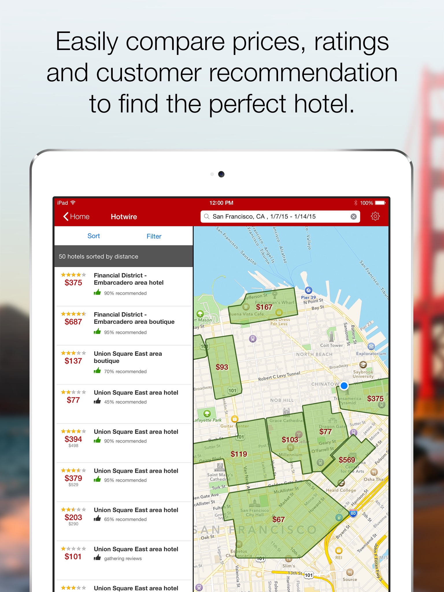 Hotwire: Last Minute Hotels screenshot 2