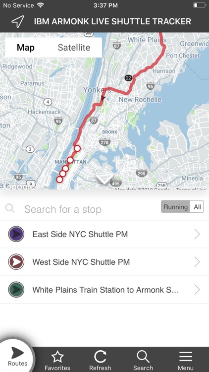 IBM/Leros Shuttle Tracker