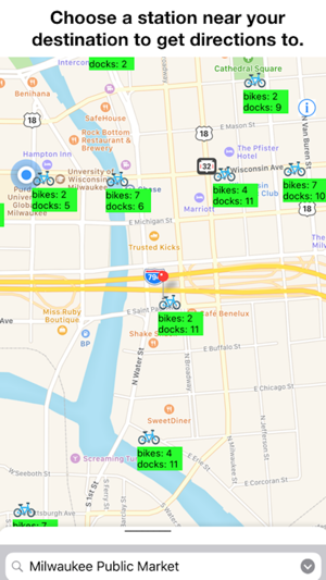 Bike Stations Milwaukee(圖5)-速報App