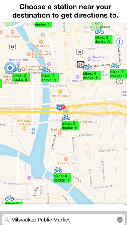 Bike Stations Milwaukee screenshot-4