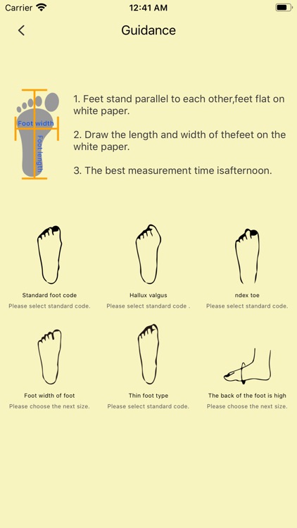 Shoes and Measurement