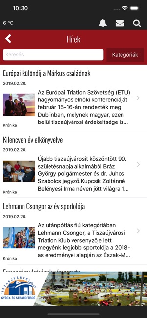 CityApp Tiszaújváros(圖6)-速報App