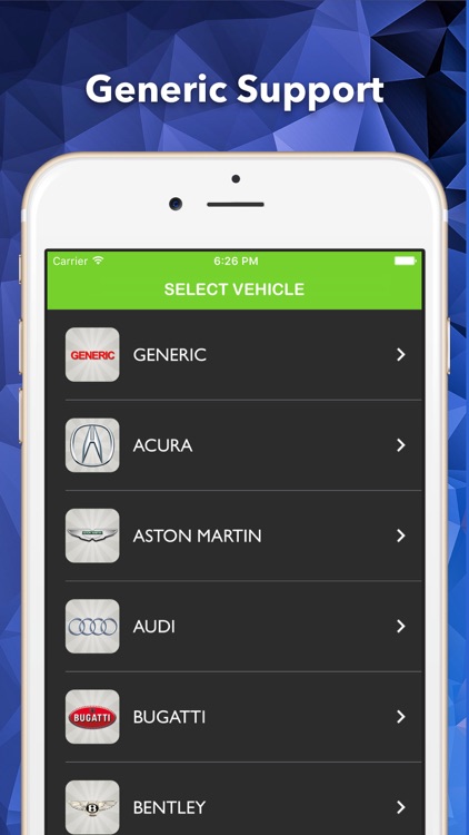 OBD2 Enhance Trouble Codes