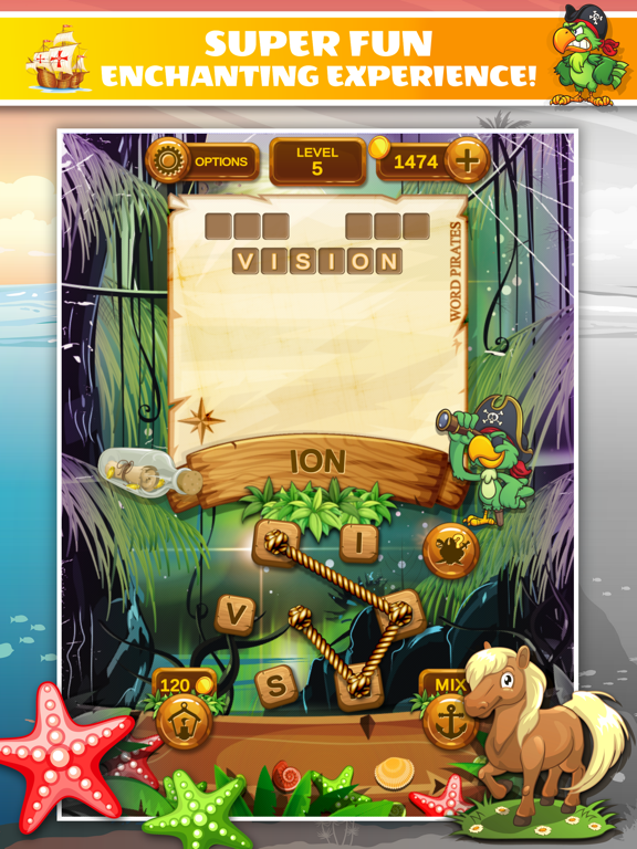 Word Pirates: Word Puzzle Game screenshot 3