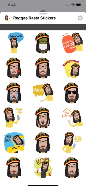 Reggae Rasta Stickers(圖1)-速報App