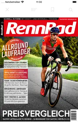 Game screenshot RennRad - Das Magazin hack