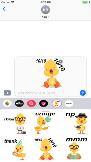 Cute Duck Stickers(圖5)-速報App