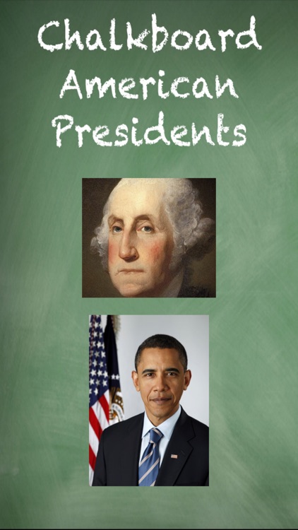 Chalkboard American Presidents