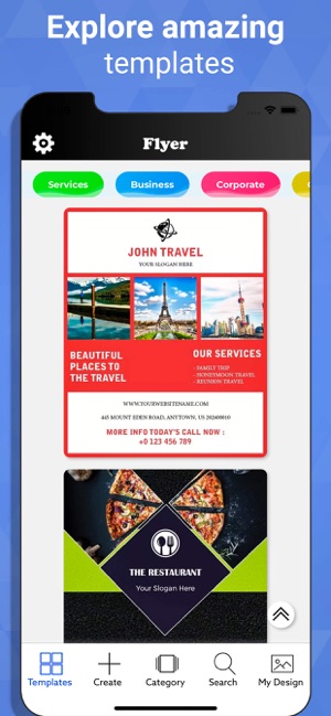 flyer maker banner ad