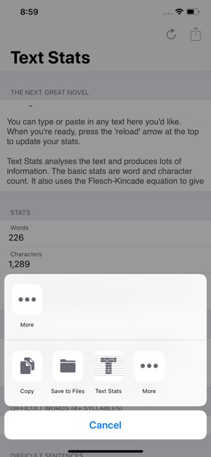 Text Stats(圖2)-速報App