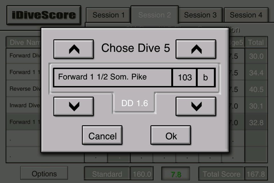 iDiveScore screenshot 3