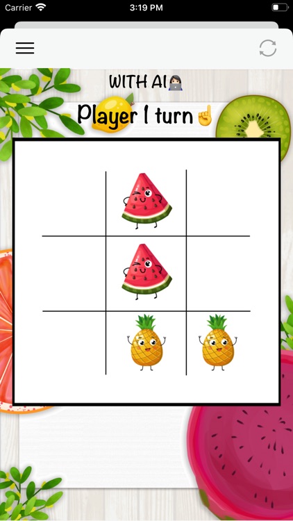 Fruit Tic Tac Toe screenshot-3