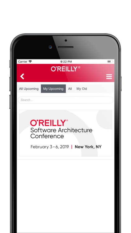 O'Reilly Events App