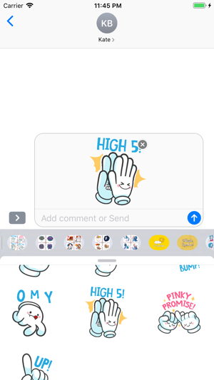 Hand Expressions Emojis(圖4)-速報App