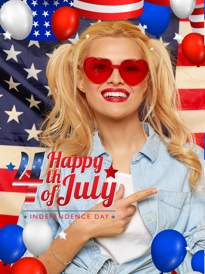 4th of July Photo Frames