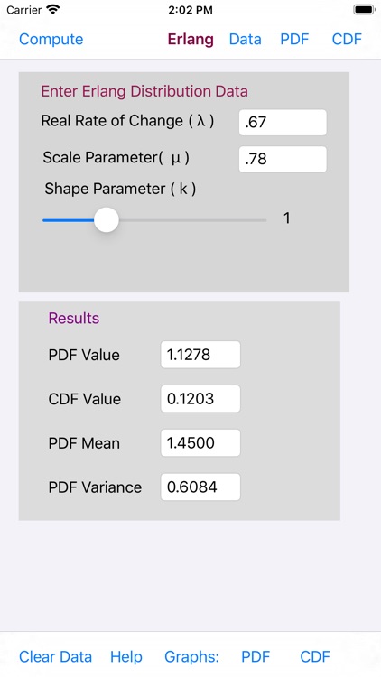 Erlang Distribution screenshot-4