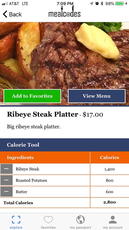 MealCodes screenshot-3