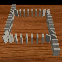 3D Effet domino sur PC